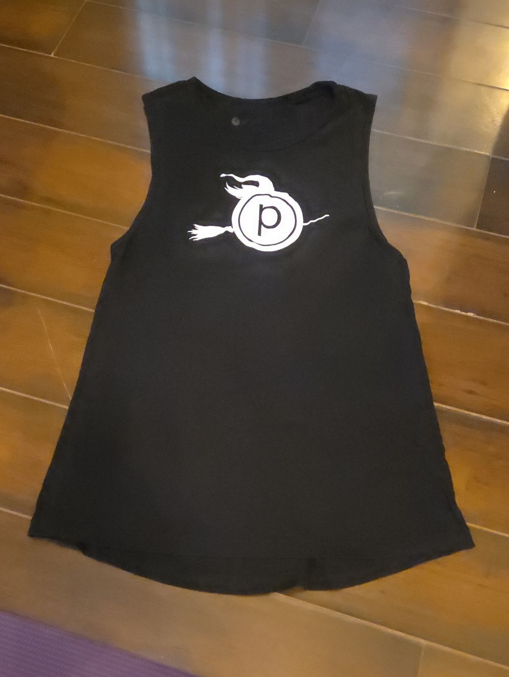 Pure Barre Witch Black Graphic Tank Top